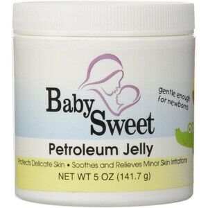 Baby Sweet Petroleum Jelly, 5 Ounce Gentle Enough For Newborns